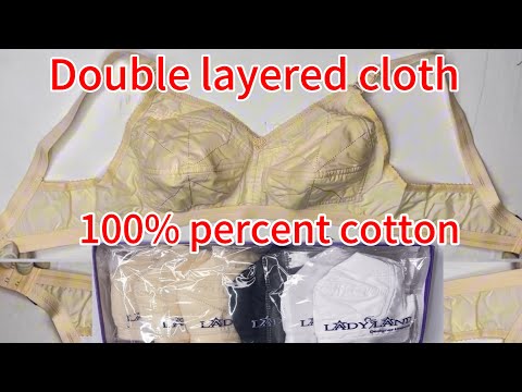 Round Stich Cotton Bra Assorted Colour 6 Pcs Pack