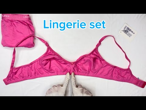 Daily Wear Bra And Panty Set Assorted Colour 4 Pcs Pack