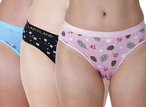 Women Full Coverage Hipster Panty 12 Pcs Pack