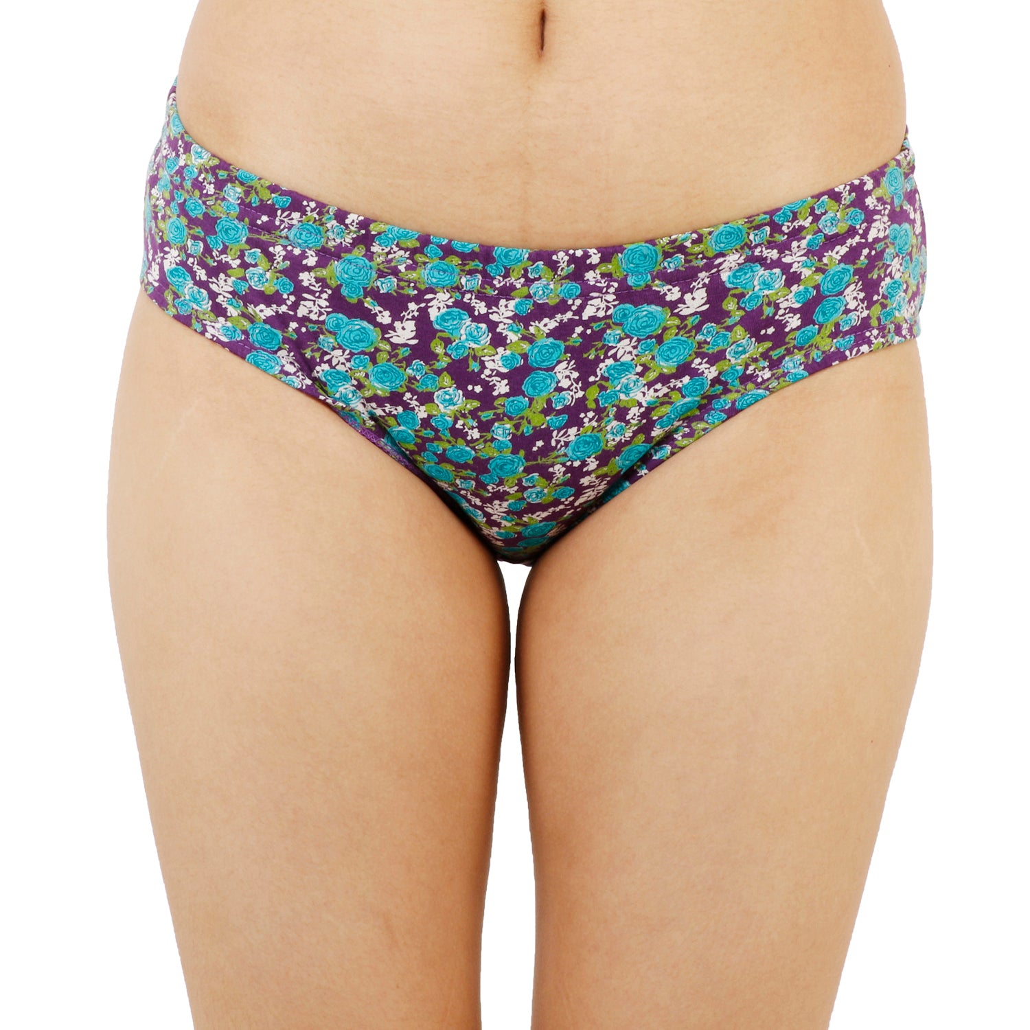 Women Full Coverage Printed Hipster Panty 12 Pcs Pack