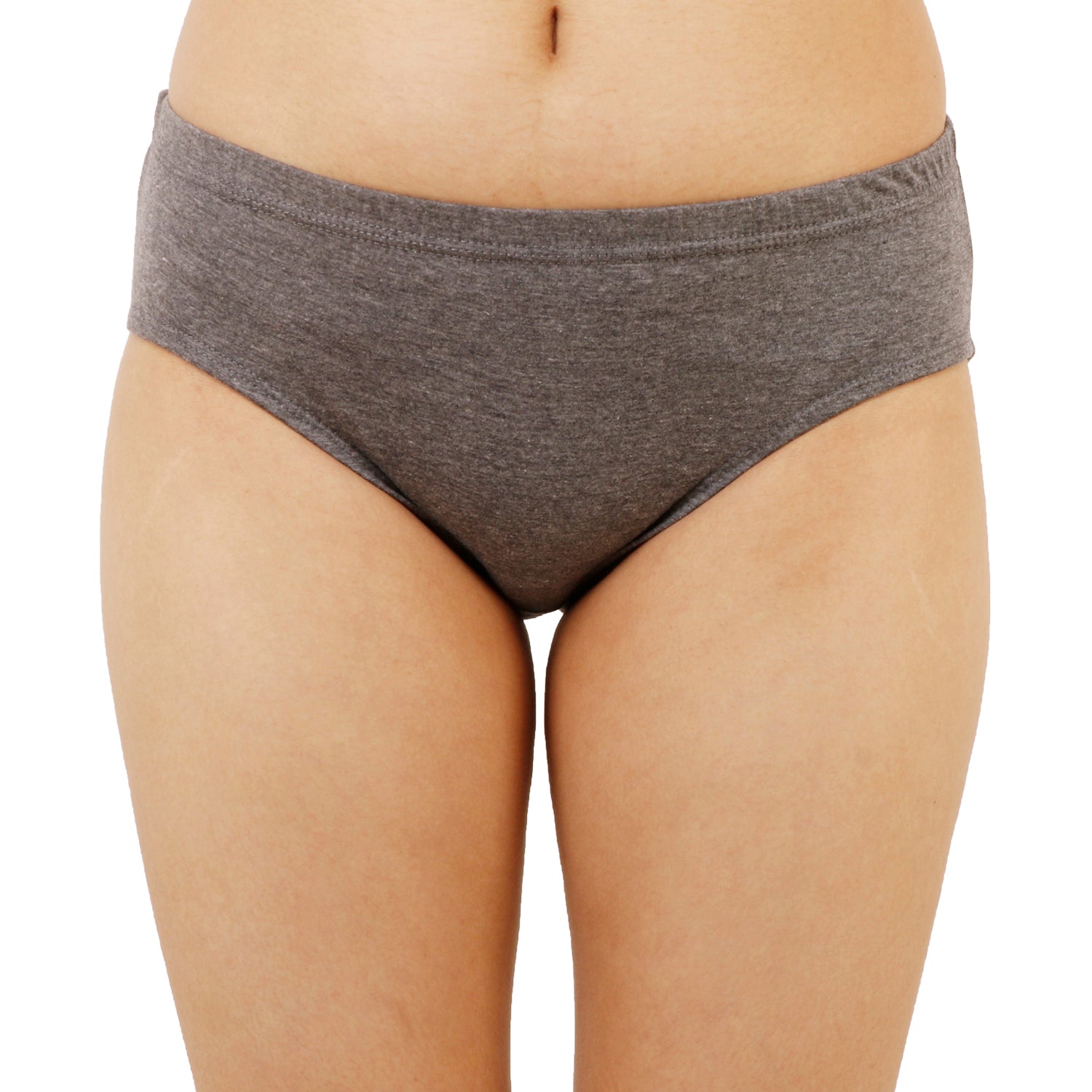 Women Full Coverage Solid Hipster Panty 12 Pcs Pack